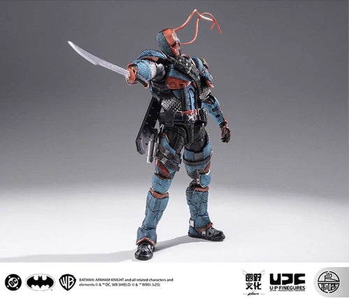 In stock! LPZZ DC002 1/12 Batman Arkham Knight Deathstroke 6" Male Action Figure LPZZ - KOEEK