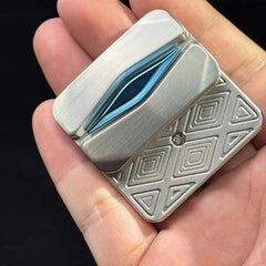 Future Eyes EDC Fidget Slider Zinc Alloy Fidget Toy Unlimited Push Haptic Slider 07FC0E-D4 - KOEEK
