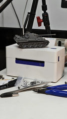 3D printed 1/72 Panther Ausf.D tank unpainted model kit- 07FC0E-D4 - KOEEK