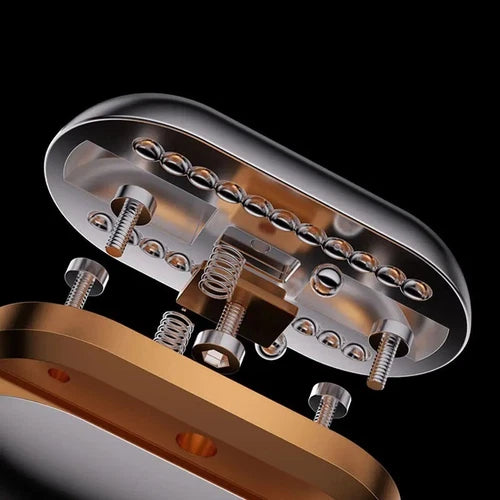 Mech Egg Mechanical Haptic Slider EDC Fidget Slider Metal Fidget Toys ADHD Tool 07FC0E-D4 - KOEEK