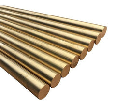 10 Pcs Brass Rod Pins 4" Length Knife Handle Pin Rivets 2/3/4/5/6/8mm Diameter 07FC0E-D4 - KOEEK