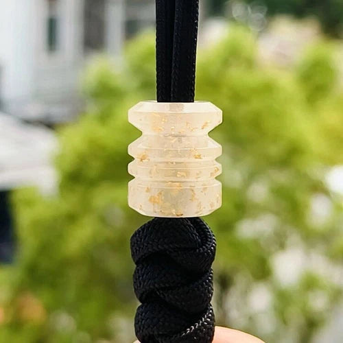 Glow in the Dark Resin Knife Lanyard Bead Necklace Paracord Pendant Charm DIY 07FC0E-D4 - KOEEK
