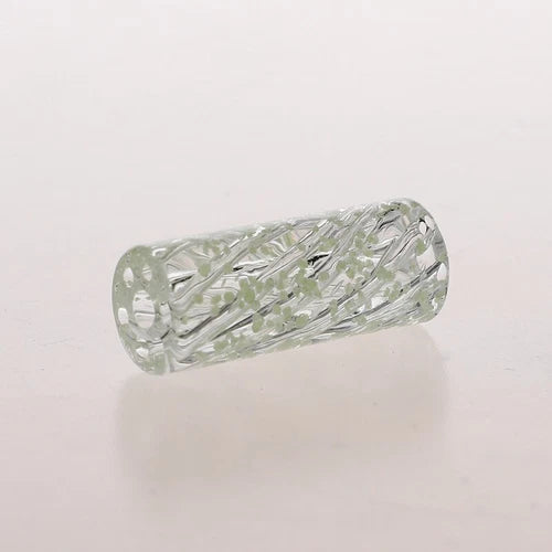 2Pcs/box D12H30Mm 7 Holes Glow In Dark Effec Glass Filter Tips 07FC0E-D4 - KOEEK