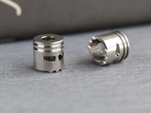 Titanium Knife Lanyard Bead Paracord Keychain Pendant Zip Pull EDC Accessories 07FC0E-D4 - KOEEK