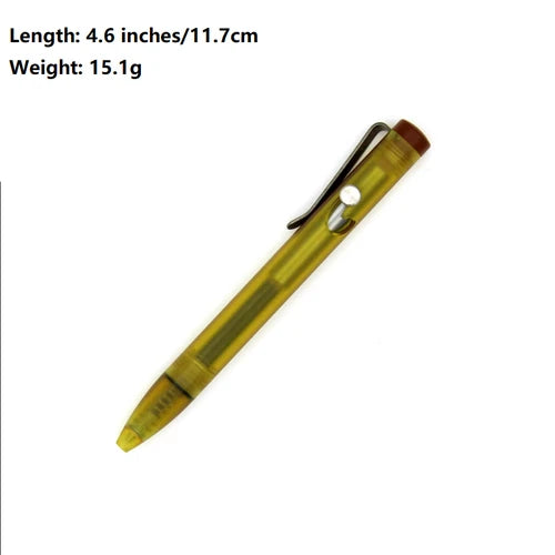PEI Polyetherimide Titanium Bolt Action Pen Signature Writing BallpointPenEDC 07FC0E-D4 - KOEEK