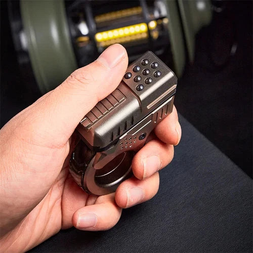Fidget Spinner Hand Spinner ADHD Tool Alloy Zoom Ratchet Wheel Fidget Ring EDC 07FC0E-D4 - KOEEK