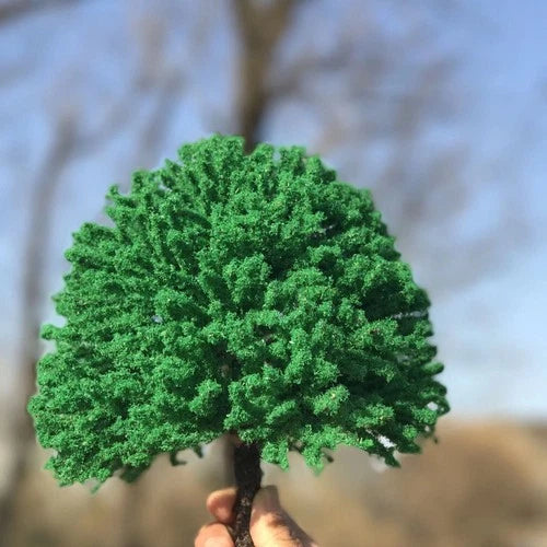 Model Wire Tree Artificial Banyan Tree 18cm Mini Landscape Decoration 07FC0E-D4 - KOEEK