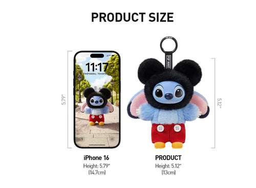 Authentic Disney Stitch Adventure Series Plush Pendant Confirmed Figure Toy Gift 07FC0E-D4 - KOEEK