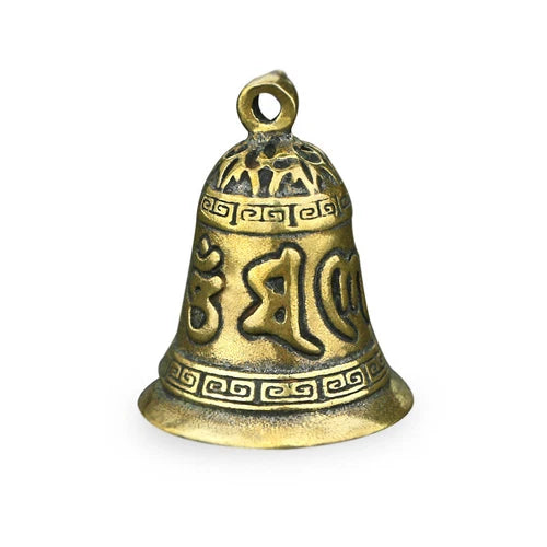 Solid Brass small bell Figurine Statue Home Ornament Figurines Collectibles 07FC0E-D4 - KOEEK