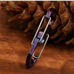 Titanium S Carabiner Clip Dual Spring Carabiner Snap Hook Keychain EDC 07FC0E-D4 - KOEEK