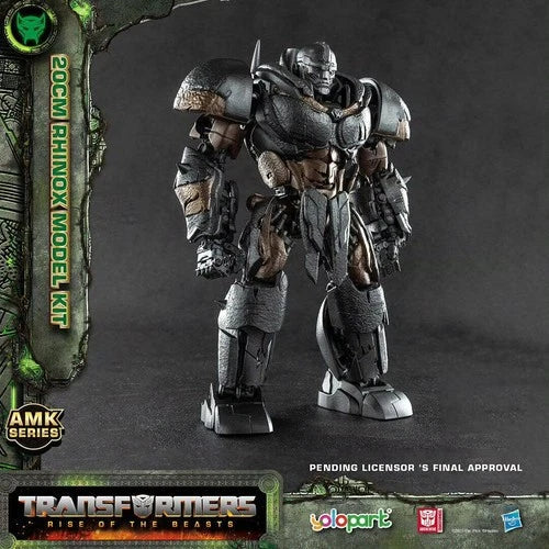 Yolopark AMK Series Model Kit Transformers Rise of the Beasts Rhinox in stock YOLOPARK - KOEEK