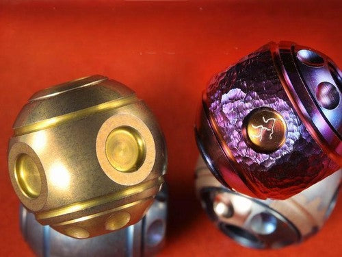 Titanium Knife Lanyard Bead Paracord Necklace Pendant Fidget Spinner EDC Charm 07FC0E-D4 - KOEEK