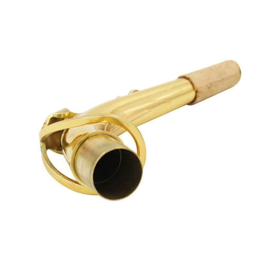 24.5mm Alto Saxophone Sax Bend Neck Brass Material Sax Replacement Part 07FC0E-D4 - KOEEK