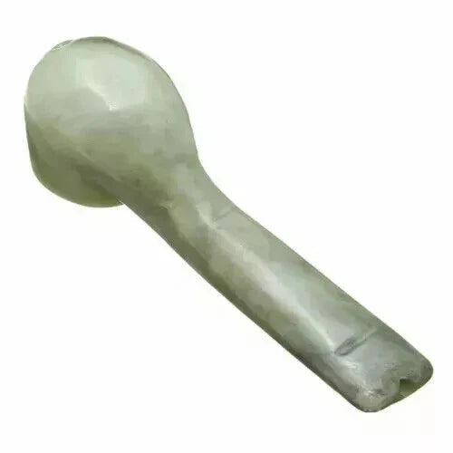 Natural Green Jade Gemstone Carved Straight Pipe Smoking Tobacco Cigarette Pipes 07FC0E-D4 - KOEEK