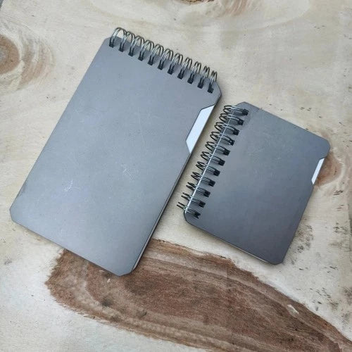 EDC Titanium Alloy Notepad Portable Recyclable Tools Outdoor Camping Gear Tools 07FC0E-D4 - KOEEK