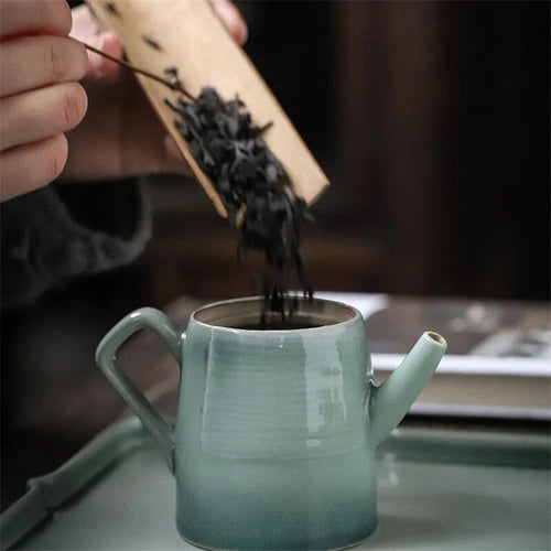 175ml Pine Celadon Small Teapots Kung Fu Tea Sets Porcelain Teaware Tea Maker 07FC0E-D4 - KOEEK