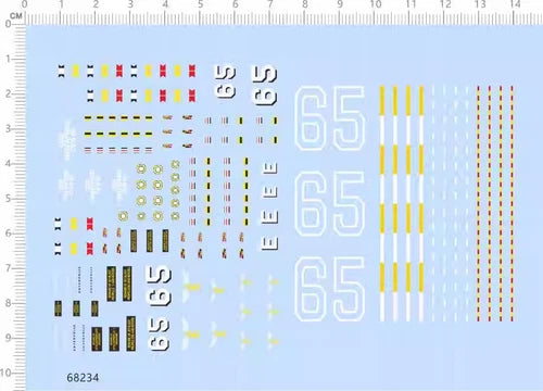 1/700 USS Enterprise CVN-65 nuclear-powered aircraft carrier Water Slide Decal 07FC0E-D4 - KOEEK