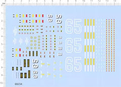1/700 USS Enterprise CVN-65 nuclear-powered aircraft carrier Water Slide Decal 07FC0E-D4 - KOEEK