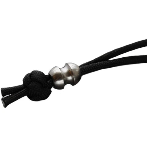 EDC Titanium Alloy Knife Lanyard Bead Paracord Pendant Keychain Bracelet DIYBead 07FC0E-D4 - KOEEK