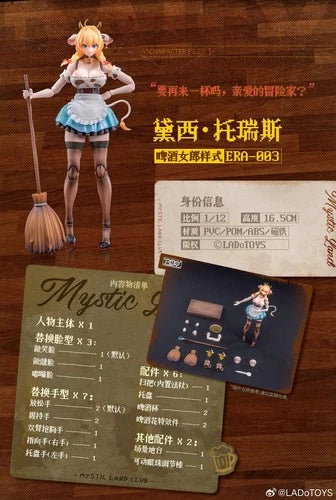 LADoTOYS ERA-003 Magic Continent Daisy Taurus Beer Girl 1/12 Action Figure 07FC0E-D4 - KOEEK