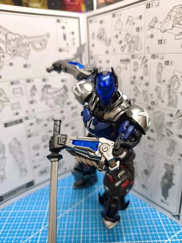 HEMOXIAN 1/10 Batman Arkham Knight Action Figure Plastic Model Kit In Stock HEMOXIAN - KOEEK
