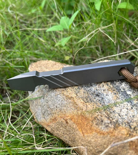 Outdoor Titanium Alloy Multi Tools Pry Bar Crowbar Bottle Opener Wrench EDC 07FC0E-D4 - KOEEK