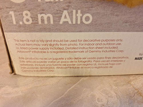 Gemmy 6ft Hunting Penguin Airblown Inflatable LED LIGHTS Christmas Decor Yard GEMMY - KOEEK