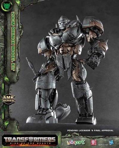 Yolopark AMK Series Model Kit Transformers Rise of the Beasts Rhinox in stock YOLOPARK - KOEEK