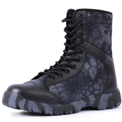 2023 Men's Boots Lace Up Outdoor Shoes Camo Tactical Boots HOT 07FC0E-D4 - KOEEK