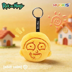 HUGKIS Rick and Morty Monochrome Universe Morty Plush Keychain Doll Gift 07FC0E-D4 - KOEEK