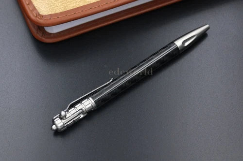 MG Carbon Fiber Pocket Ball Pen Business office Daily Signature Pen Portable EDC MG - KOEEK