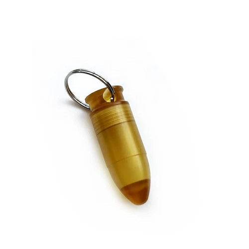 Titanium Waterproof Pill Holder Case Organizer Container PEI Keychain EDC Gift 07FC0E-D4 - KOEEK