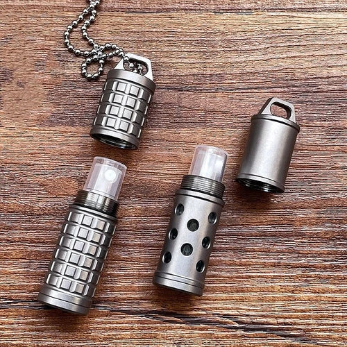 Titanium PEI perfume Atomizer Bottle perfume Travel Refillable Dispenser Sprayer 07FC0E-D4 - KOEEK