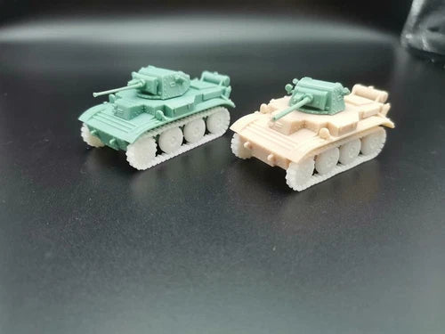 3D Printing 1/72 British A17 Little Lord airborne tank Model Unpainted/2pcs 07FC0E-D4 - KOEEK