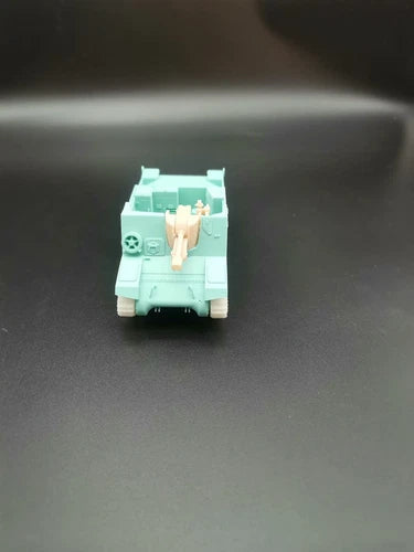 3D Printing 1/72 British Ram chassis "Sexton" MK1 tank Model Unpainted 07FC0E-D4 - KOEEK