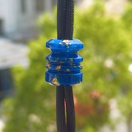 Resin Knife Lanyard Bead Paracord Necklace Pendant Bracelet Bead EDC Charm DIY 07FC0E-D4 - KOEEK
