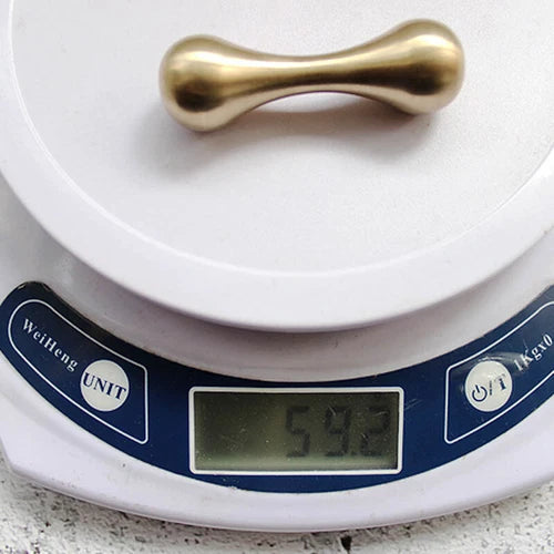 Hot Solid Brass EDC Begleri Unzip Toys Knucklebone Turn Bone Finger Dumbbell 07FC0E-D4 - KOEEK