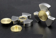 Radiation Three Leaf Fidget Spinner Adult Metal Fidget EDC Toy ADHD Hand Spinner 07FC0E-D4 - KOEEK