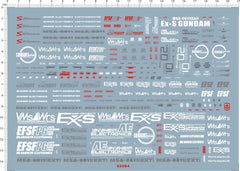 HG GDM Sentinel 1/144 Scale MSA-0011 (Ext) Ex-S Model Kit Water Slide Decal 07FC0E-D4 - KOEEK