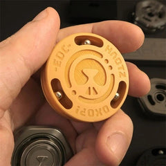 Mechanical Fidget Coin Plastic EDC Fidget Toy Stress Relief Toy ADHD Tool 07FC0E-D4 - KOEEK