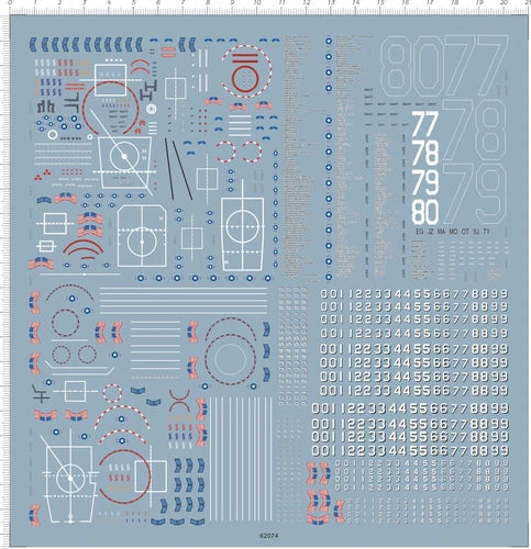 1/700 US Marine Corps MARCOR NSN Moderm Ford-class aircraft Model Water Decal 07FC0E-D4 - KOEEK