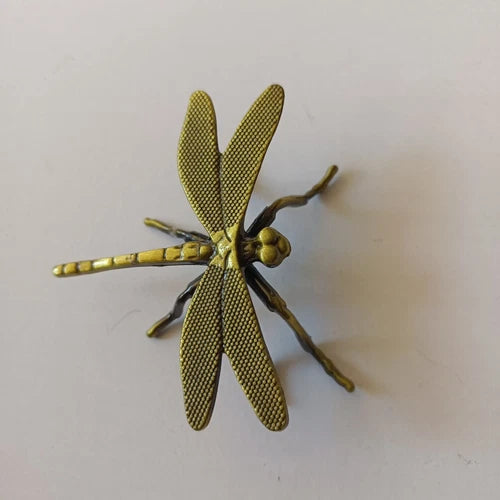 Dragonfly Tea Pet Figurine Insect Tea Set Decor Chinese Style 2PC Ornament 07FC0E-D4 - KOEEK