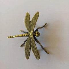 Dragonfly Tea Pet Figurine Insect Tea Set Decor Chinese Style 2PC Ornament 07FC0E-D4 - KOEEK