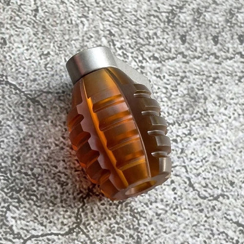 EDC Titanium + Ultem PEI Parachute Cord Knife Bead Pendant Lanyard DIY Keychain 07FC0E-D4 - KOEEK