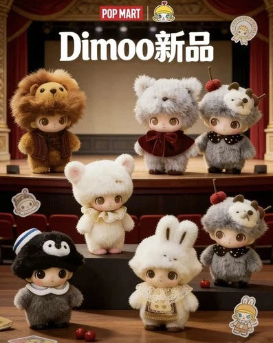 Dimoo Secret Theater Club Confirmed Blind Box Plush Keychain Authentic Gift 07FC0E-D4 - KOEEK
