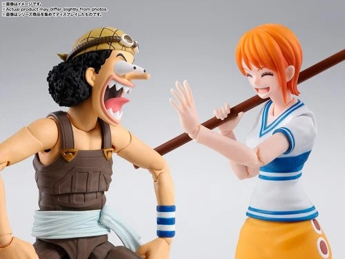 Bandai S.H.Figuarts One Piece USOPP -Romance Dawn- Action Figure in Stock BANDAI - KOEEK
