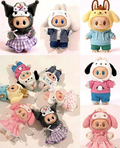 POP MART THE MONSTERS × Sanrio Characters Series Vinyl Plush Pendant Blind Box POP_MART - KOEEK