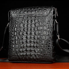 Men's Luxury Bag Alligator Crocodile Skin Shoulder Messenger Bags 07FC0E-D4 - KOEEK