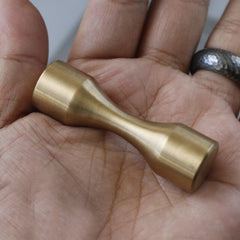 Brass Worry Bead Begleri Finger Skill Fidget Toy Stress Knucklebone Fidget Toy 07FC0E-D4 - KOEEK