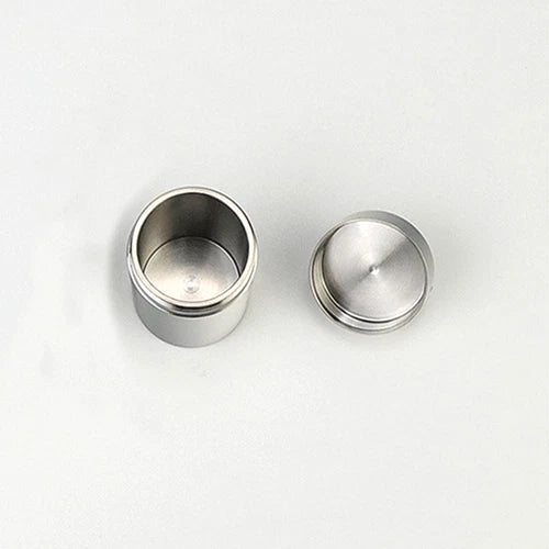 EDC Titanium Alloy Waterproof Pill Case Capsule Seal Container Storage Box 07FC0E-D4 - KOEEK
